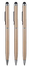 Стилус - ручка для ємнісних екранів, золотистий (комплект 3 шт.)