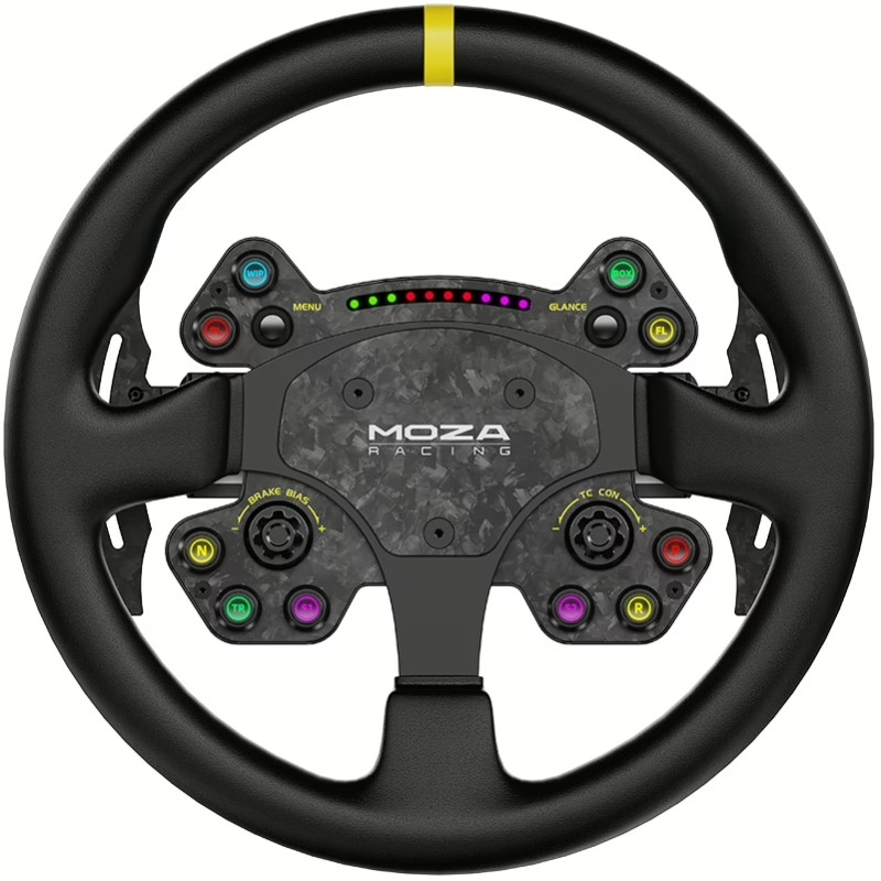 Кермо MOZA Racing RS V2 Steering for PC, 33cм., 10кн., RGB, фото 1