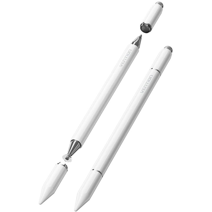 Стилус VENTION 3-in-1 Magnetic Stylus Pen White Aluminum Alloy Type (KQLW0), фото 1