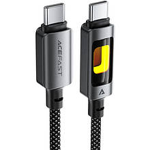 Кабель USB 2.0 Type-C M-M, 1.2 м 60W C21-03 Black Acefast