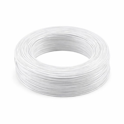 Кабель силовой MYSUN гнучкий, мідний, бухта 610м WHITE (24AWG-WT), фото 1