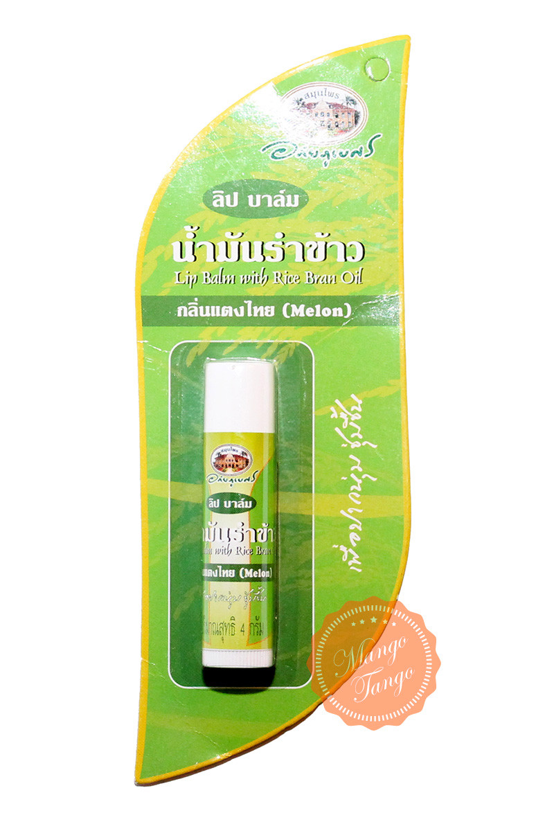Лечебная гигиеническая помада Abhaibhubejhr Lip Balm Melon Дыня 4 грамм ...
