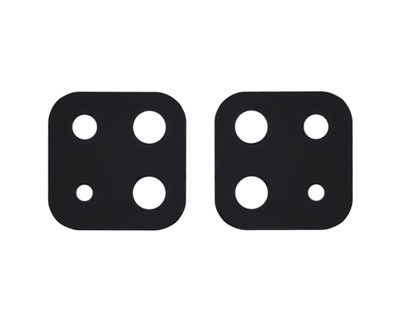 Скло камери для Samsung A226 Galaxy A22 (2021) 5G чорне, фото 1