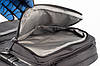 Рюкзак під ручну поклажу для літака 40х30х20 wizzair Ryanair з відділенням під ноутбук 15,6 дюйма і лямкою кріплення на валізу, фото 8