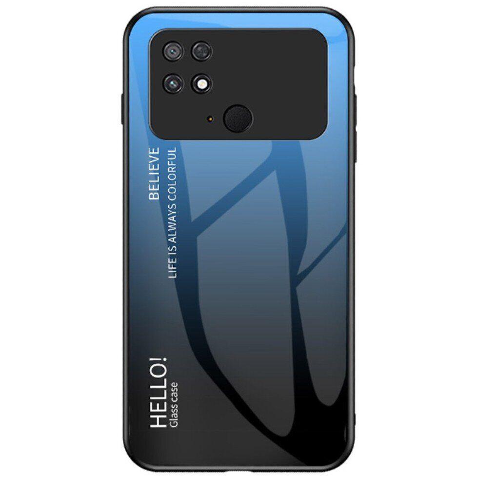 Чохол Xiaomi Poco C40 Gradient Hello Blue Black