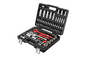 Набір інструменту Intertool 1/4"  1/2" 108 од. ET-6108 Pro (ET-6108)