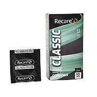 Презервативы Holographic Recare Classic Condoms 12 шт, классические Вибраторы мастурбаторы секс-шоп