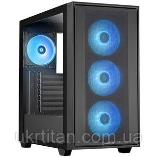 Оригинал! Корпус Chieftec HUNTER 3 GS-03B-OP 4x120mm A-RGB, USB-C, E-ATX, без БЖ, Black - Высшее качество!
