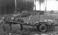 1935 Создание колесного транспортного оборудования и грузовых автомобилей для транспортировки круглой древесины 1935 Создание колесного транспортного оборудования и грузовых автомобилей для транспортировки круглой древесины