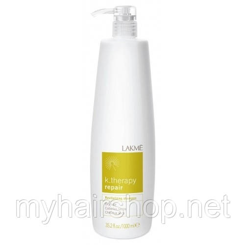 Шампунь відновлювальний для сухого волосся LAKME K.Therapy Repair Revitalizing Shampoo 1000 мл
