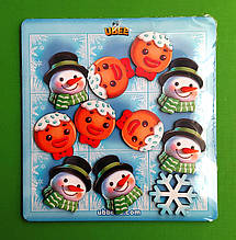 Гра Сортер, Хрестики нуліки, Пряники проти сніговиків, (ПСФ012), UBumblebees