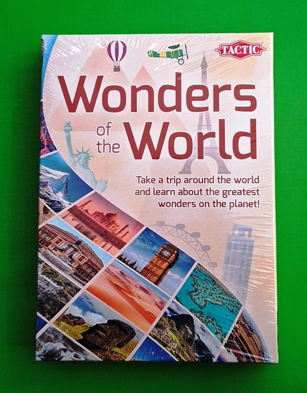 Настольная игра Tactic Чудеса света Wonders of the world викторина на английском 2-6 игроков 12-99 лет