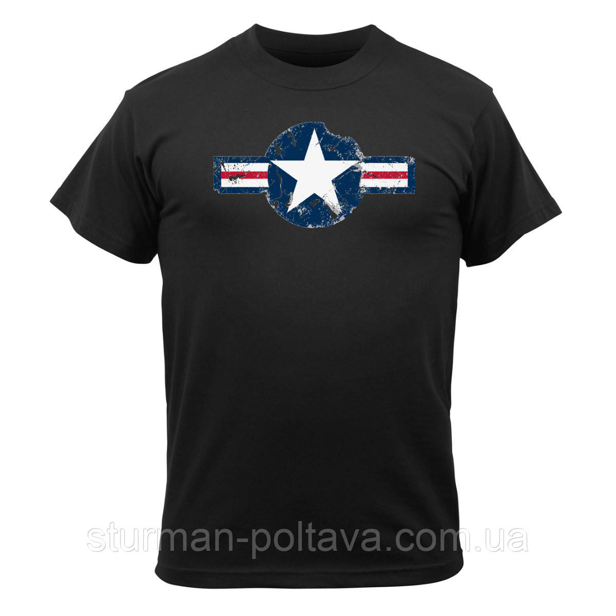 Футболка чоловіча вінтажна логотип союзника vintage army a ir corp Rothco USA розмір XL