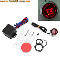 Кнопка для запуску авто двигуна запуск двигуна з кнопки кнопка для запуска стартера двигуна Pivot Illumi Engine Start Червона