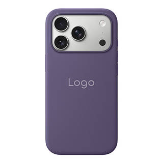 Чехол Silicone Case with MagSafe IC для iPhone 17 Pro Purple Fog