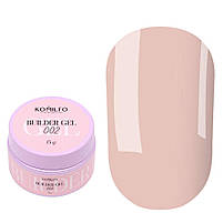 Builder Gel 002, гель для нігтів, 15 г, Komilfo, фото 3