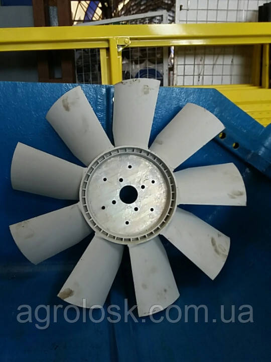 Вентилятор ЯМЗ-236Н-1308012 (пластик). Крильчатка вентилятора охолодження