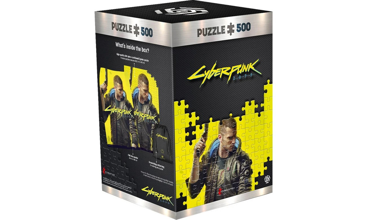 Пазл GoodLoot Cyberpunk 2077: Male V 500 ел. (5908305231462), фото 1