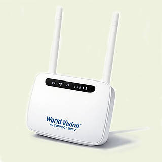 4G WiFi роутер World Vision 4G CONNECT MINI 2 LTE модем з підтримкою SIM-карти