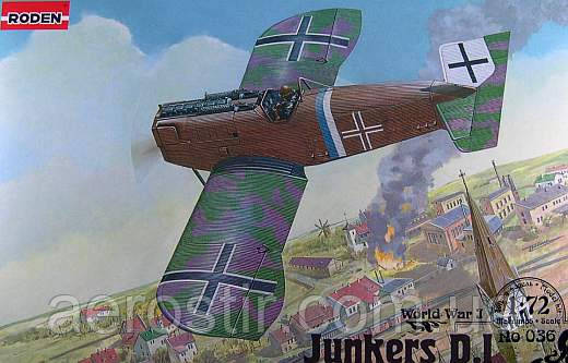 Junkers D.I [Late] 1/72 RODEN 036