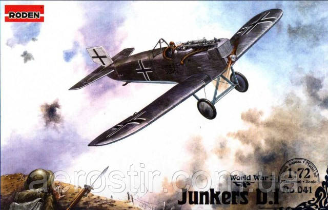 Junkers D.I 1/72 RODEN 041