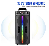 Колонка Bluetooth Wireless Speaker TTD-2806 яскрава атмосфера для вечірок ∙ Портативна колонка акумуляторна USB Bluetooth з, фото 3