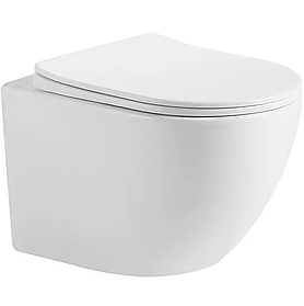 Lite Підвісний унітаз з кришкою soft-close, Vortex Flush, білий глянець