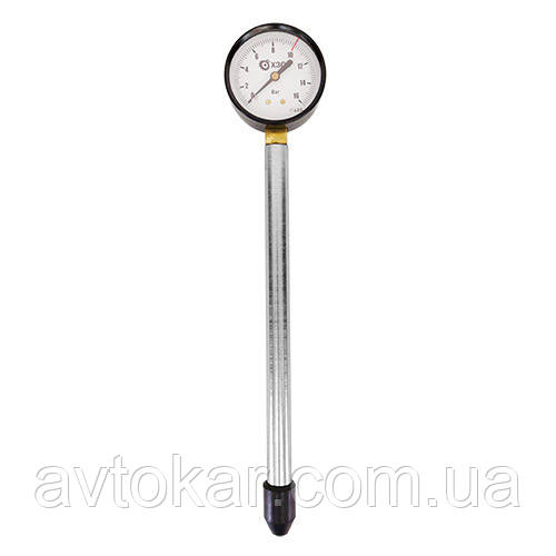 Компресометр для бензинових двигунів тестер тиску 16 бар 250 мм CMPR1602, фото 1