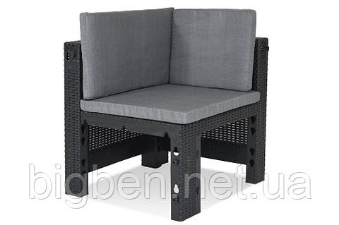 Кутовий елемент Colorado Bica антрацит