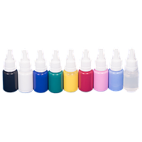 JVR Colors набор основных цветов для аэрографии на ногтях