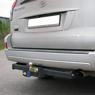 Фаркоп Toyota Land Cruiser Prado 120 (2002-2009) з повноцінною балкою