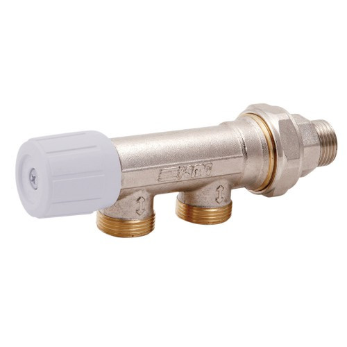 Однотрубний ручний вентиль із бічним керуванням 1/2" ICMA арт.856, фото 1