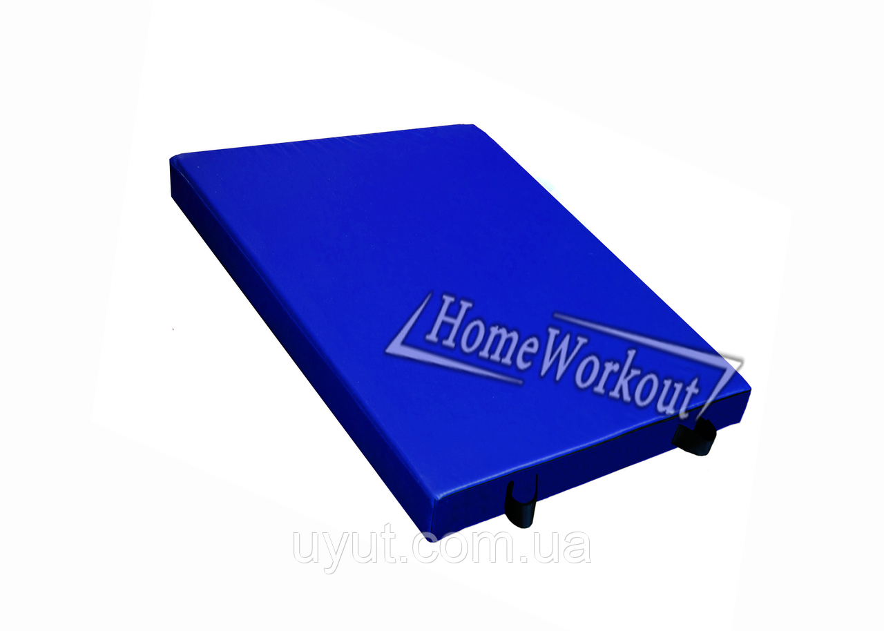 Мат спортивний розміром 1,2х1х0,1м HomeWorkout, фото 1