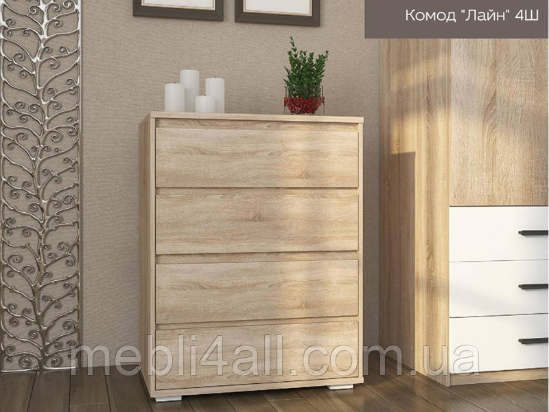 Комод 4Ш Лайн, фото 1
