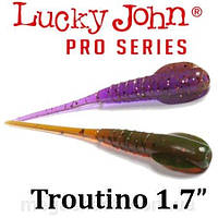 Силикон Lucky John Pro Series TROUTINO 1.7" (в ассортименте)