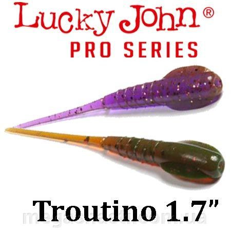 Силикон Lucky John Pro Series TROUTINO 1.7" (в ассортименте) - фото 1 - id-p497142866