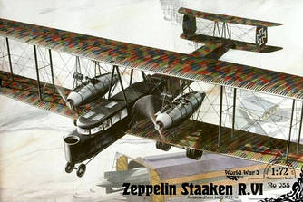 Zeppelin Staaken R.VI 1/72 RODEN 055