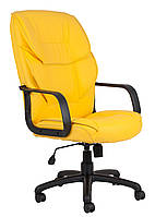 Кресло для руководителя Фокси пластик. Офисное с колесиками на роликах для персонала