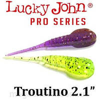 Силикон Lucky John Pro Series TROUTINO 2.1" (10шт)