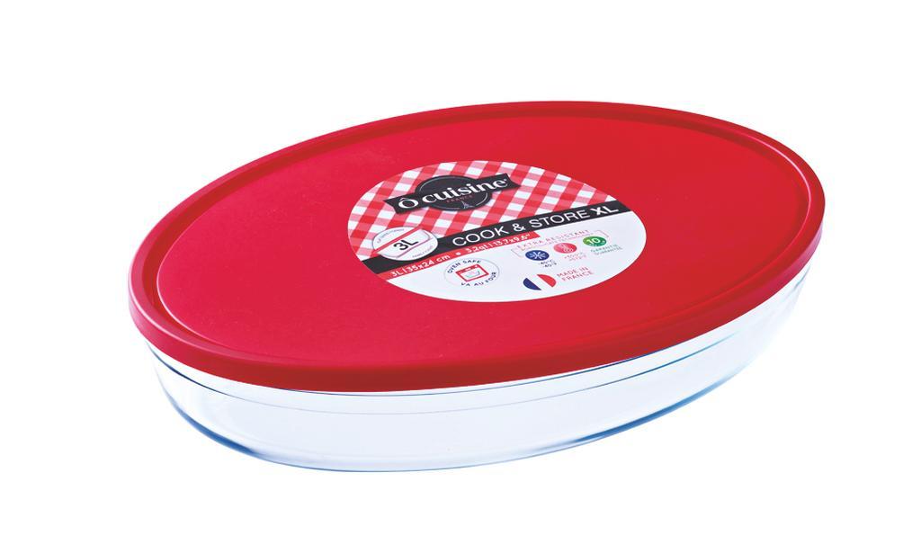 Форма з кришкою O CUISINE 35х24х6 см (6472093)