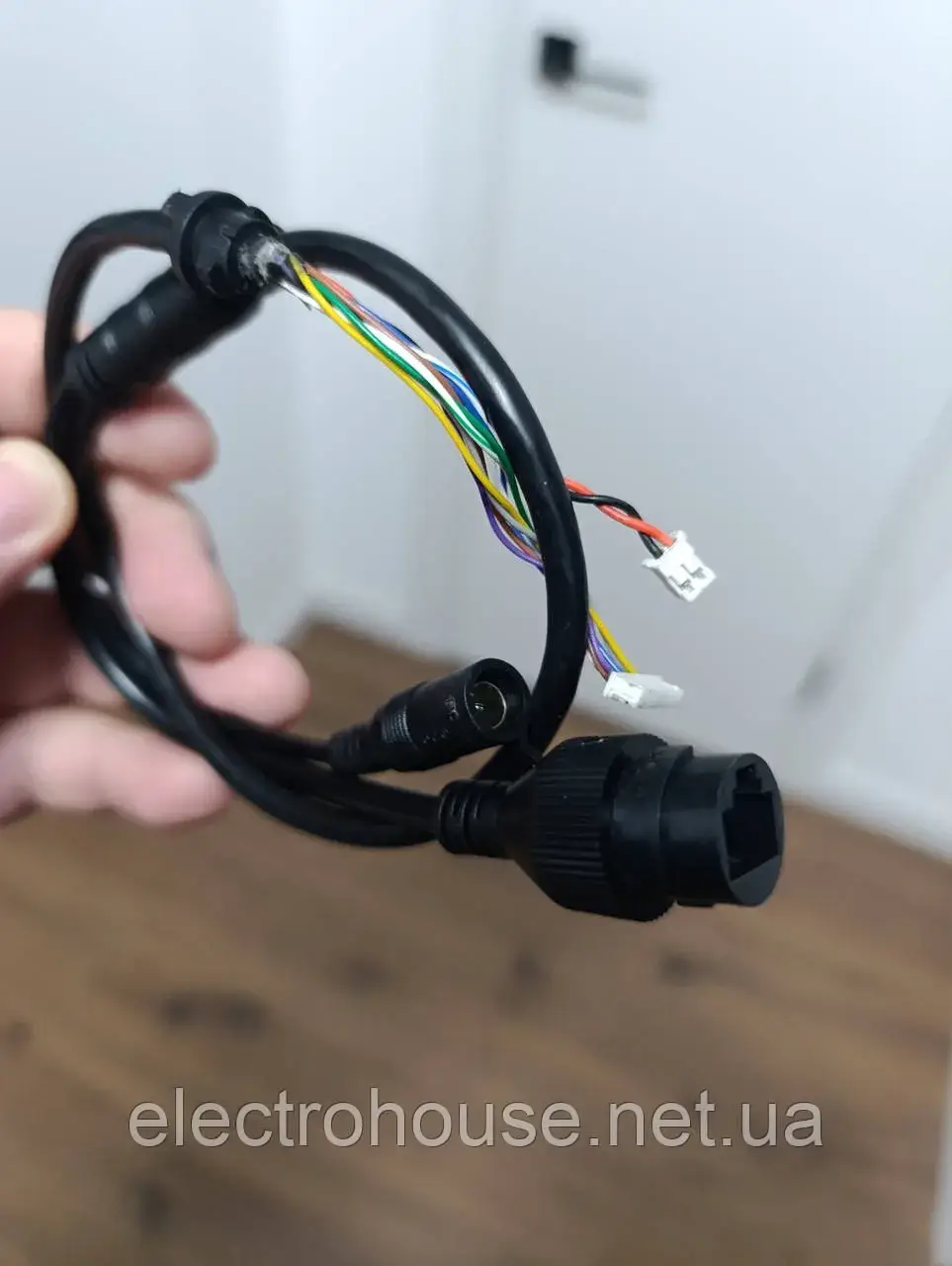 Кабель для IP-камери, Змінний кабель для мережної IP-камери, RJ45, 12 В, фото 1