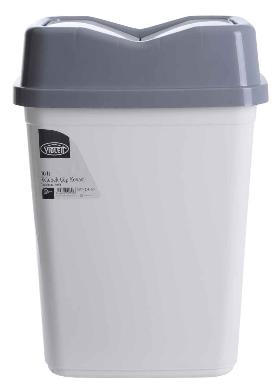 Контейнер для сміття Violet House Метелик White (6734633)