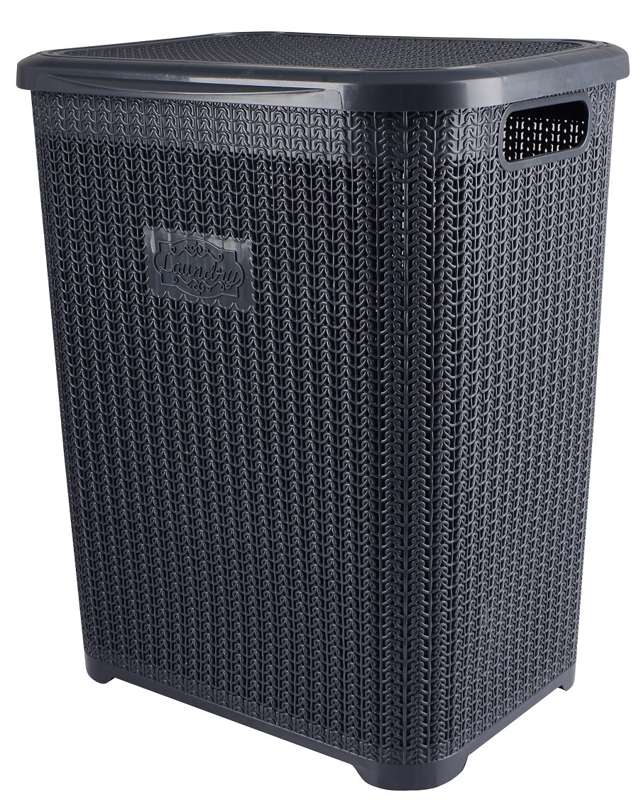 Кошик для білизни Violet House 1007 Віолетта ANTRASIT 45 л (6900275)