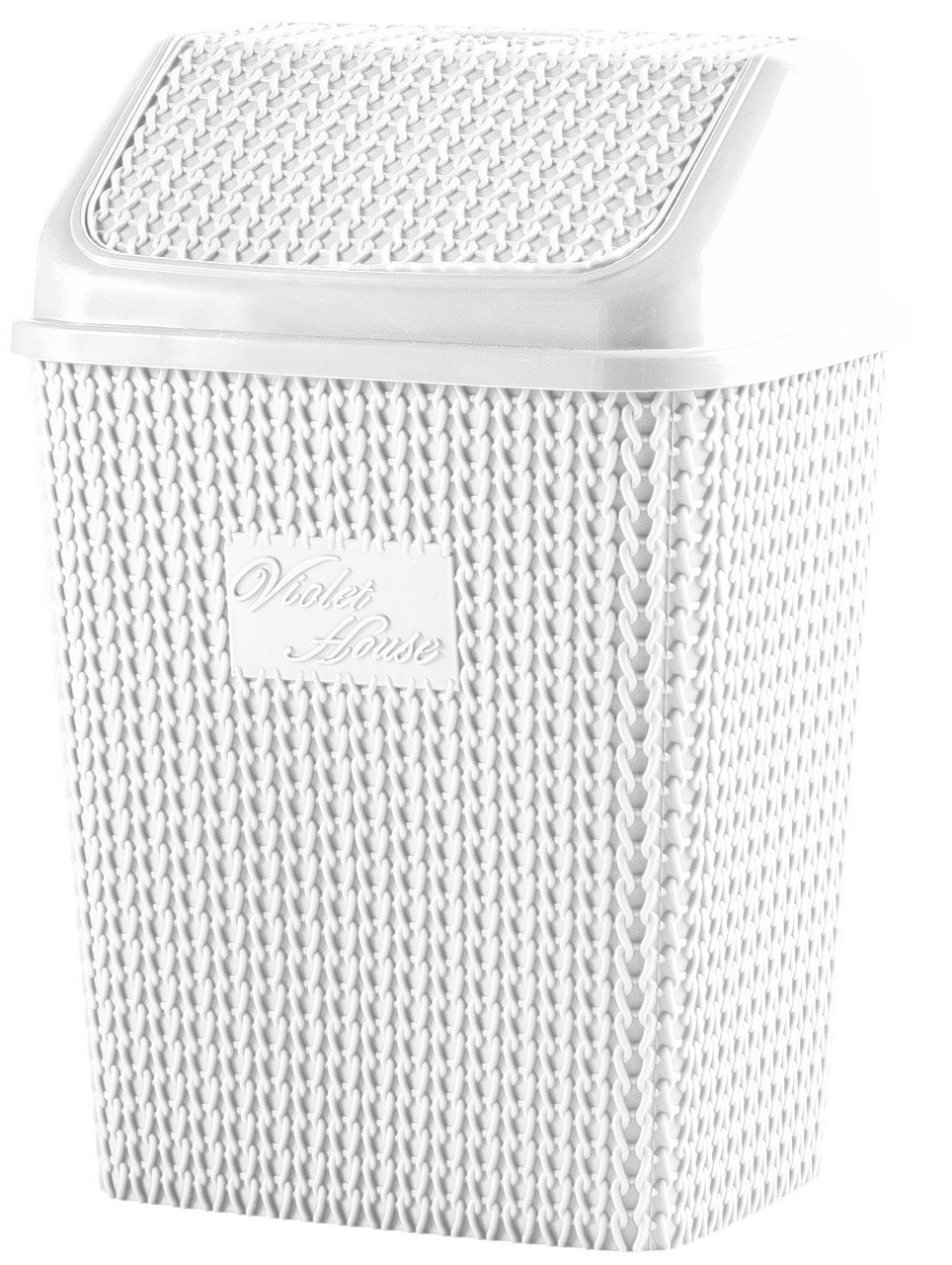 Контейнер для сміття VIOLET HOUSE WHITE Віолетта (6513165)