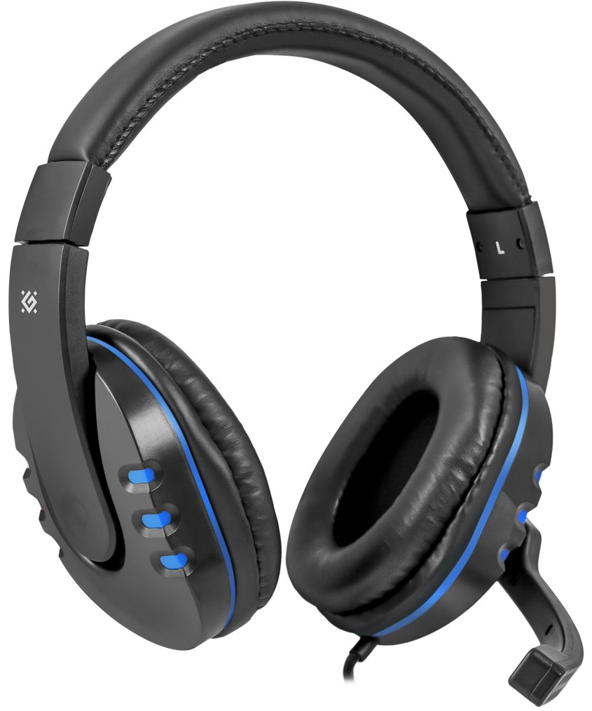 Гарнітура Defender Warhead G-160 Black+Blue (64118) (6514116)