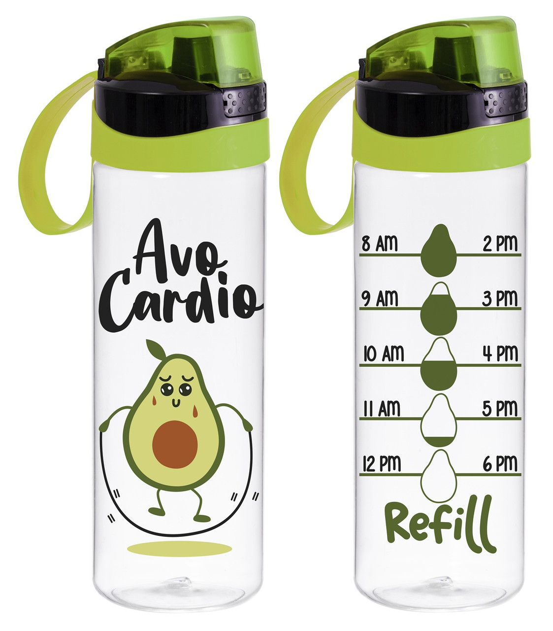 Пляшка для води Herevin PC-Avocardio 0.75 л (161670-050) (7135952)