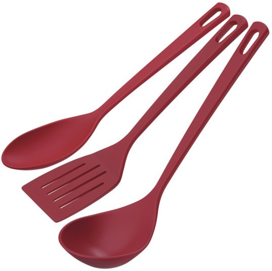 Набір кухонних аксесуарів Tramontina Utilita 3 предмета, червоний (6275406)