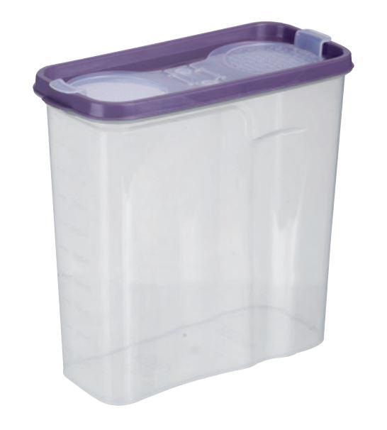 Контейнер для сипучих Violet House Transparent, 2.5 л (6768553)