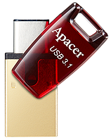 Flash Drive Apacer AH180 32GB (AP32GAH180R-1) Red (6325632)