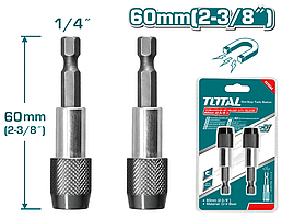 Тримач для біт магнітний TOTAL TAC462601, L = 60 мм (6326598)